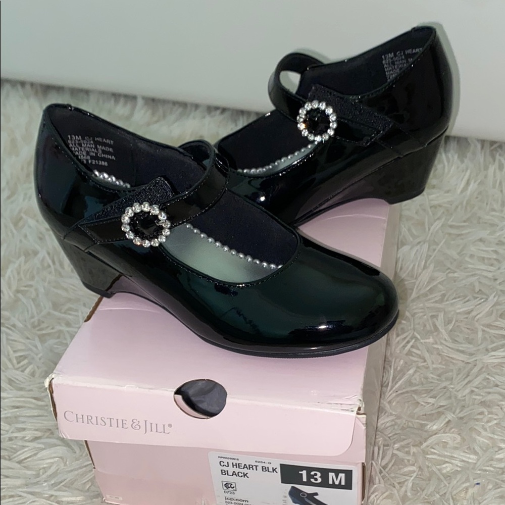 Christie & Jill Black Girl Shoes